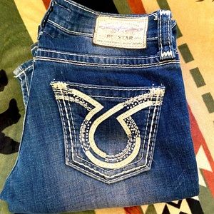 Big star bootcut jeans size 26L
